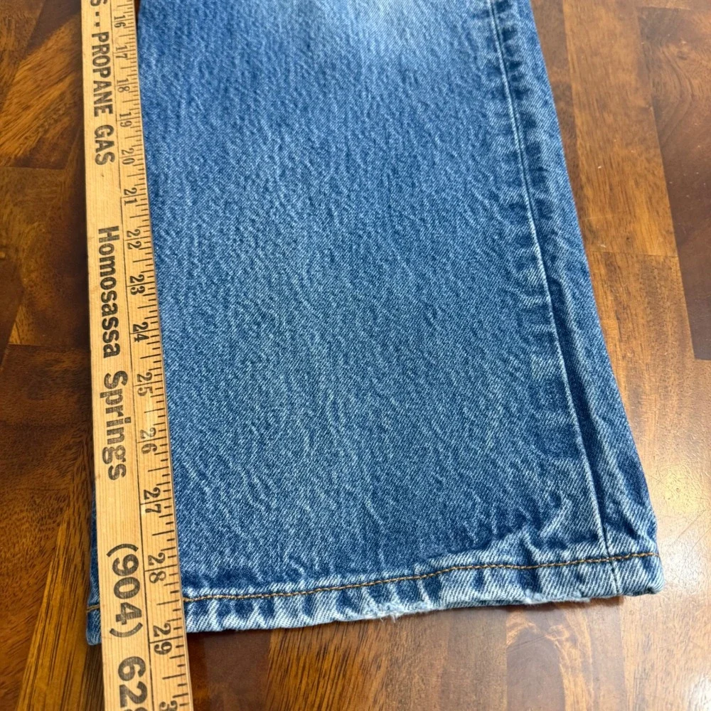 Levis 501XX Mens Vintage 38x32 (36x29) Blue Straight Leg Jeans‎ Y2K Button Fly